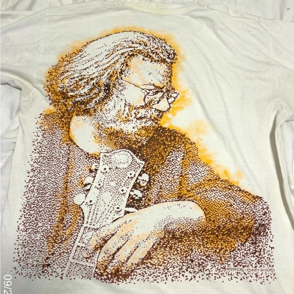 Vintage Grateful Dead T-shirt Liquid Blue Size XL - Picture 2 of 5